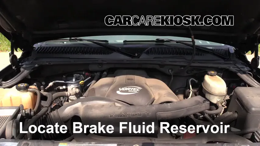 2003 GMC Sierra 1500 WT 4.8L V8 Brake Fluid